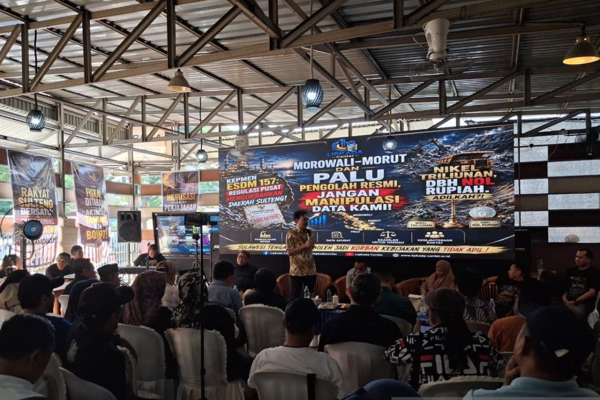 Central Sulawesi coalition demands disbursement of mineral and coal revenue-sharing funds and revision of ministerial decree