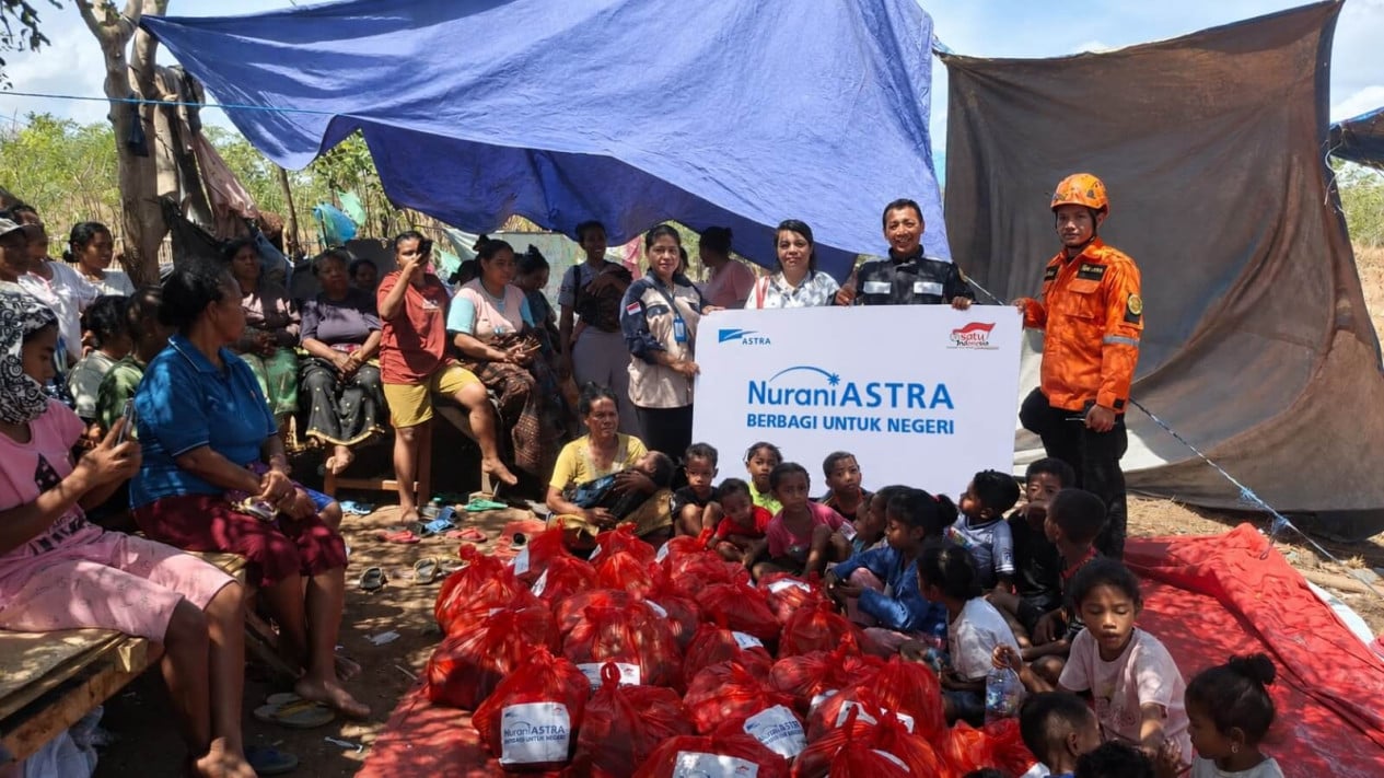 Astra International Establishes 7 Aid Posts for Communities Affected by NTT Earthquake