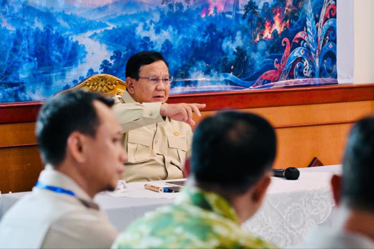 Prabowo Orders Acceleration of Disaster Management and Forest Fire Prevention