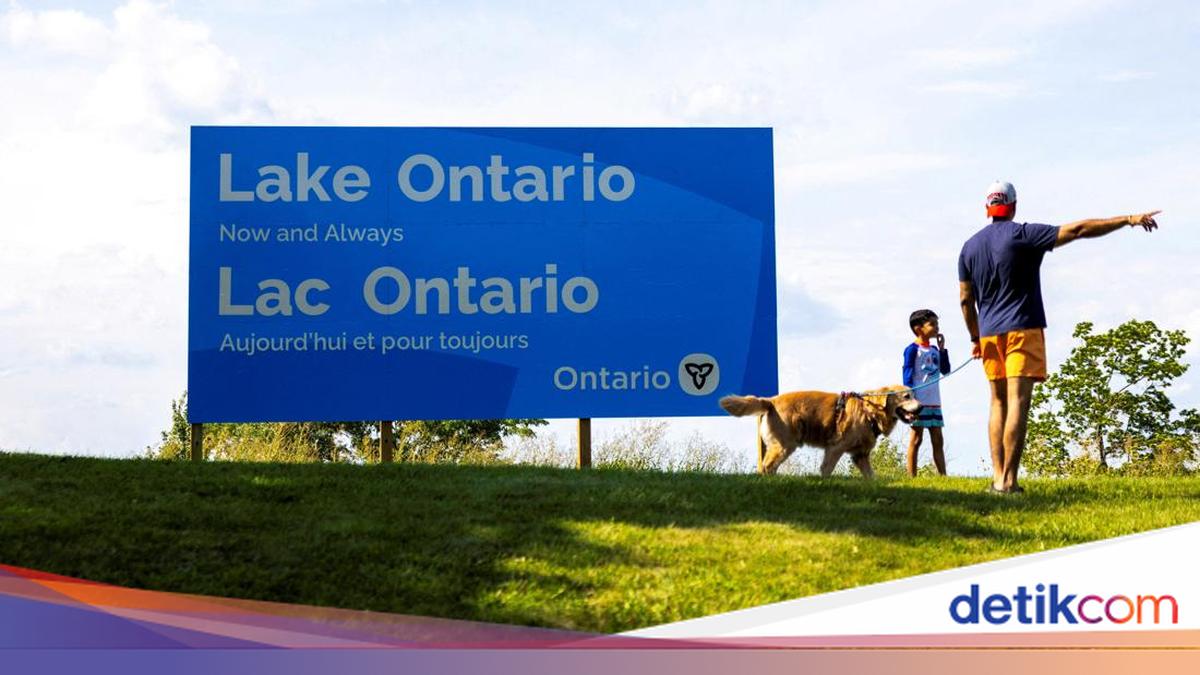 Responding to Trump, Canada Installs Large 'Lake Ontario Forever' Signage