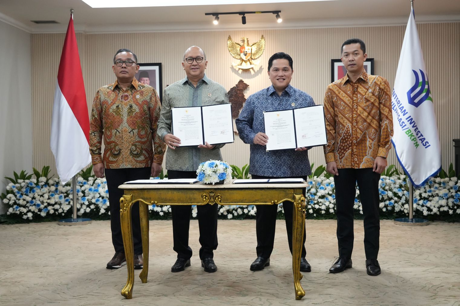 Rosan and Erick Thohir Push Sports Industry to Become an Economic Growth Engine