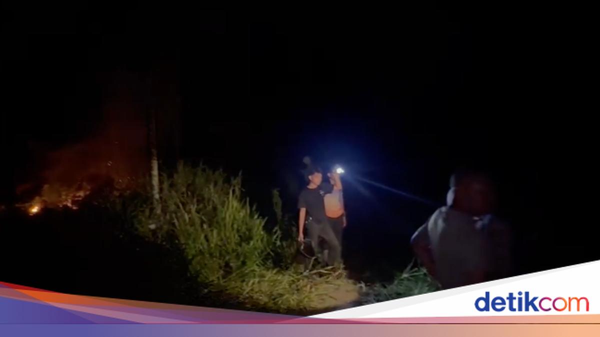 No Retreat Until Extinguished: Police and Military Personnel Stay Overnight to Combat Forest Fires in Inhil