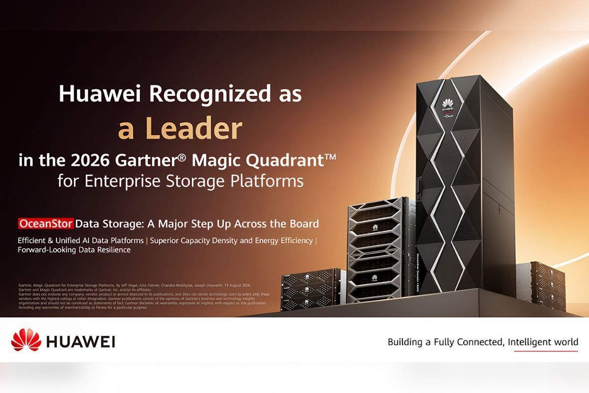 Huawei Achieves 'Leader' Status in Gartner® Magic Quadrant™ for Enterprise Storage Platforms 2026