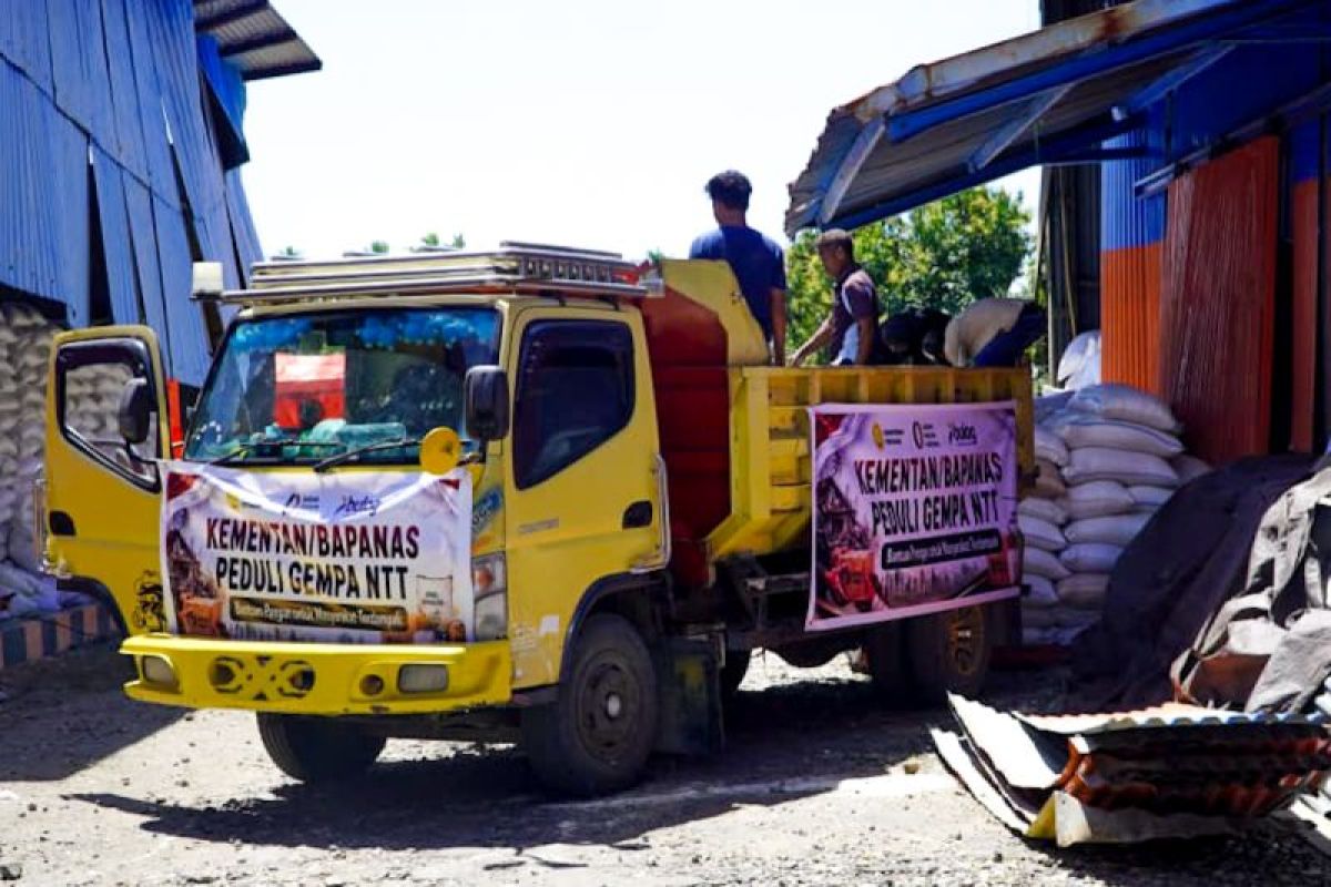 BNPB: 1,954 tonnes of aid distributed to NTT earthquake victims
