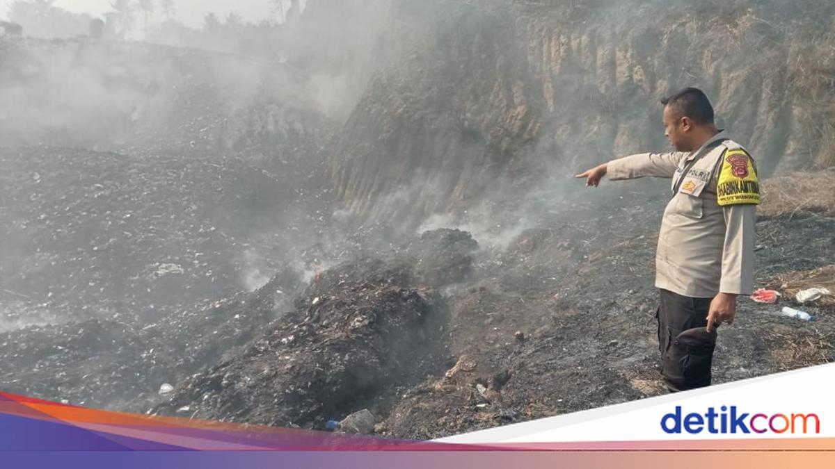 Police Investigate Illegal Waste Dumping Following Fire at Waringinkurung Landfill