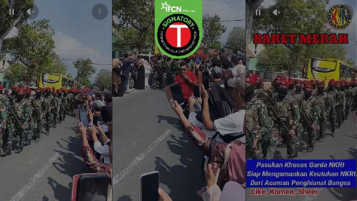 Fact Check: Were Red Beret Troops Deployed to Secure the August 27 Jakarta Protest?