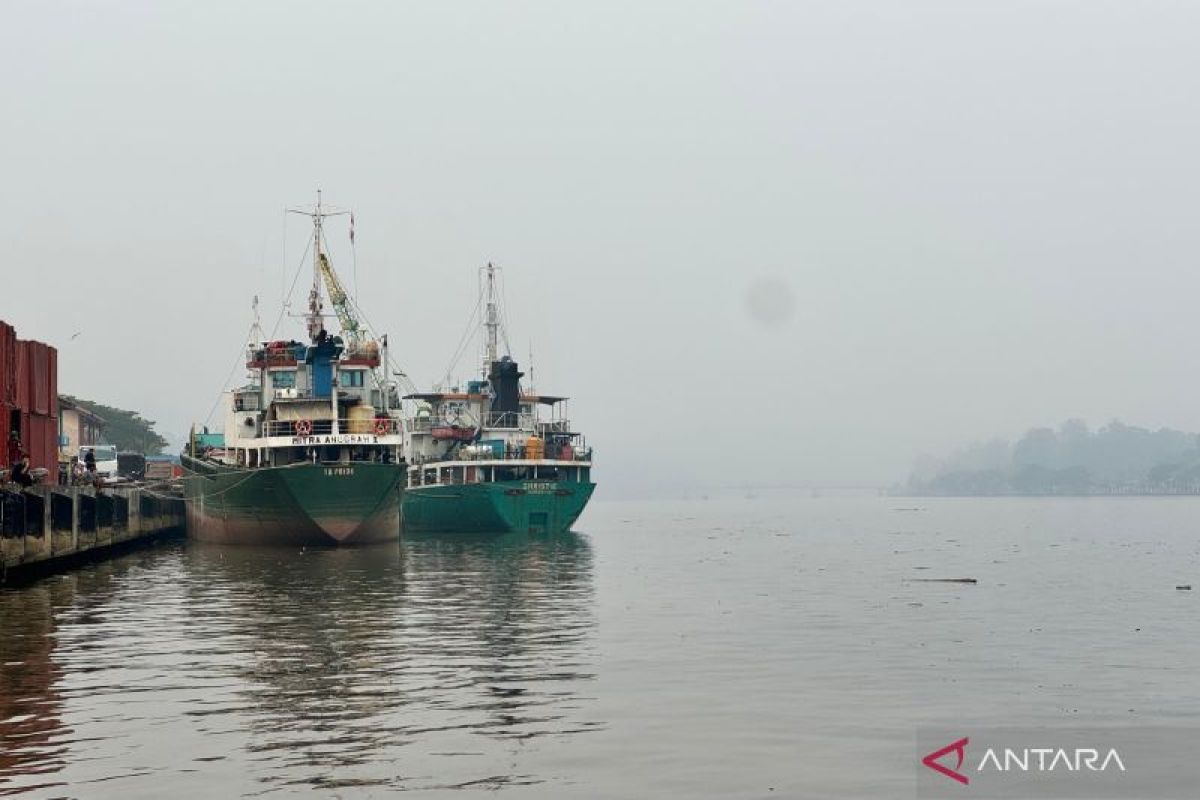 Visibility in North Kalimantan drops to 500–4,000 metres due to forest fire haze