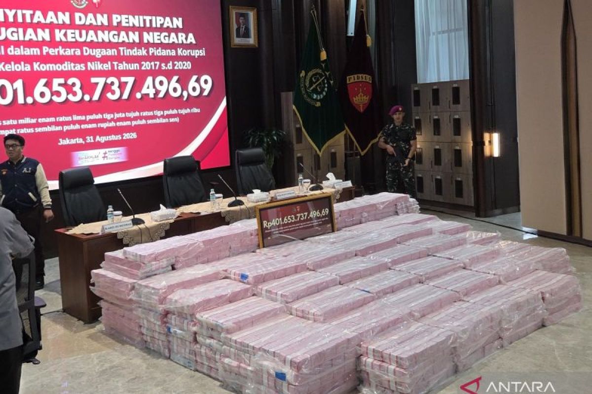 Attorney General's Office seizes Rp401 billion from PT CNI in nickel corruption case