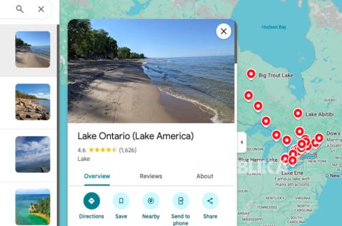 Following Trump Policy, Google Renames Lake Ontario to Lake America