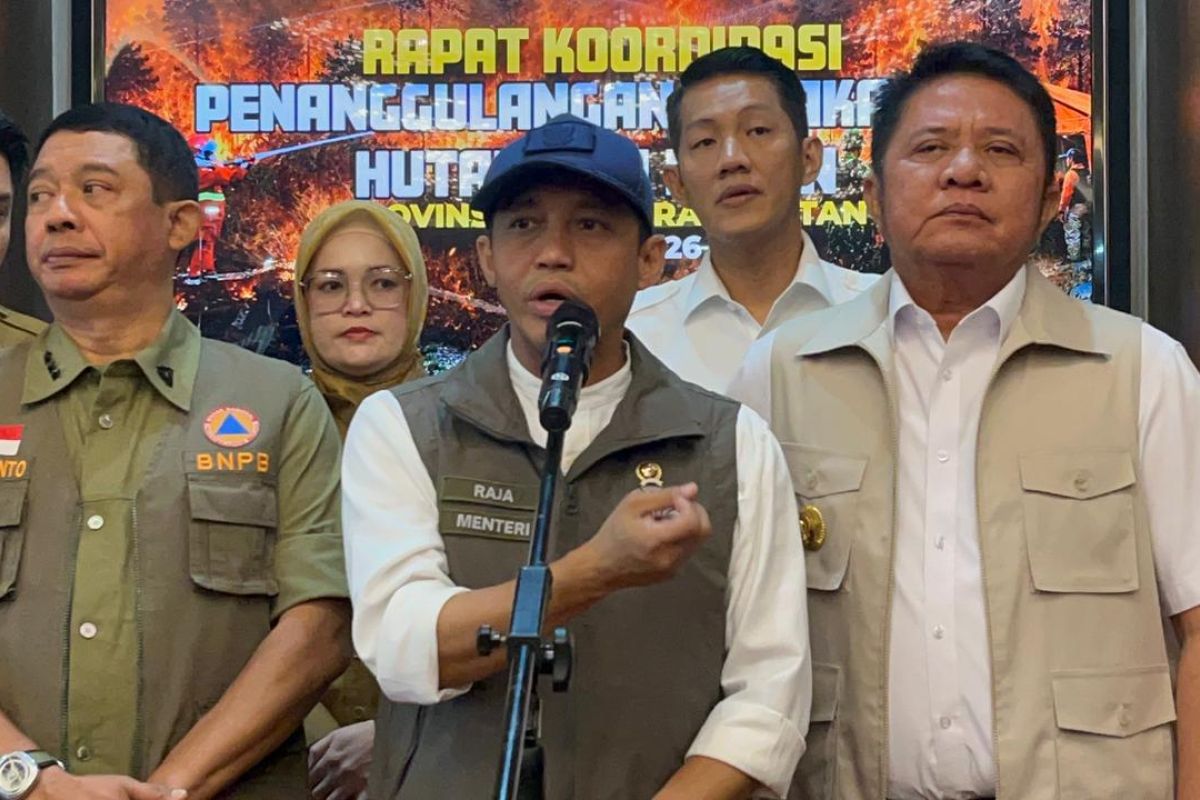 Government raises forest fire alert despite declining hotspot numbers