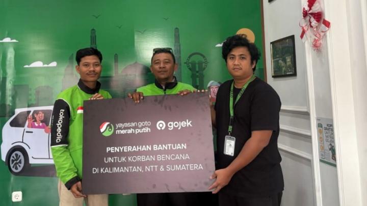 Gojek dan YGMP Salurkan Bantuan untuk Mitra Driver yang Terdampak Gempa NTT hingga Karhutla