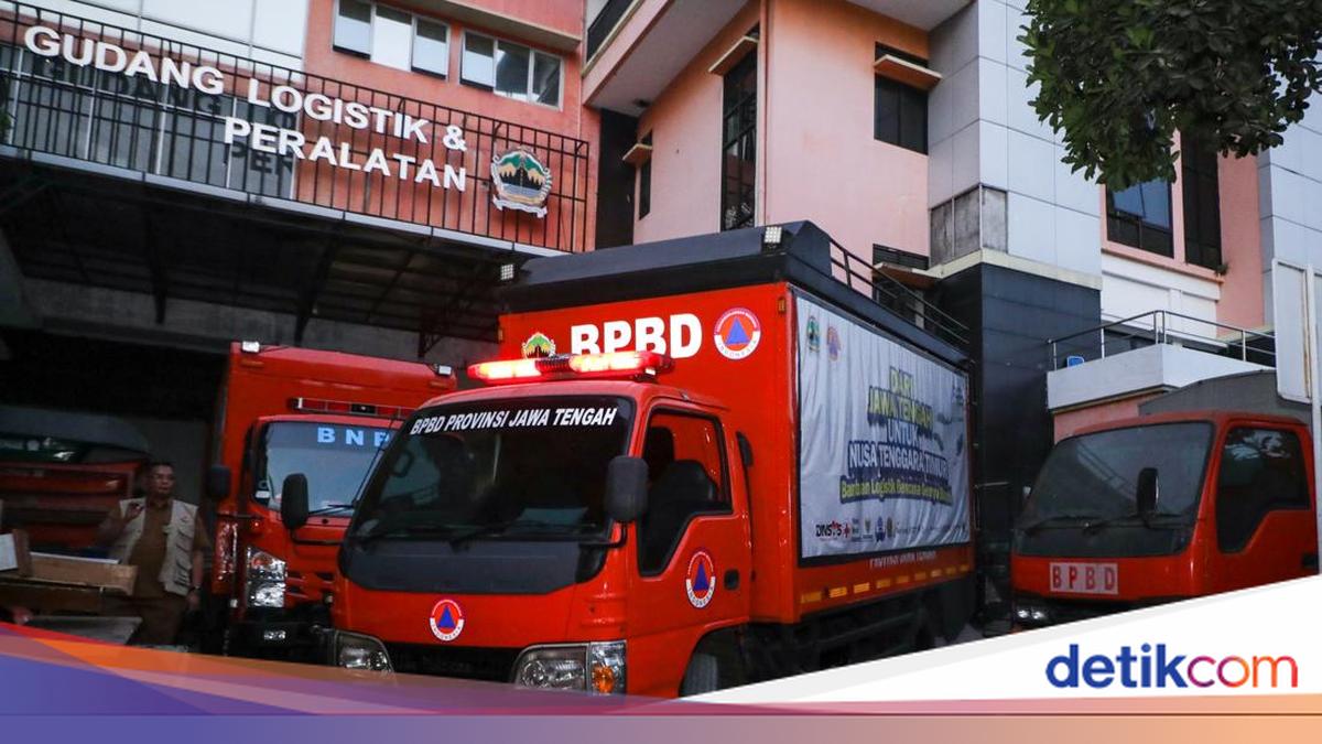 Central Java Sends Five More Trucks of Aid for NTT Earthquake Victims