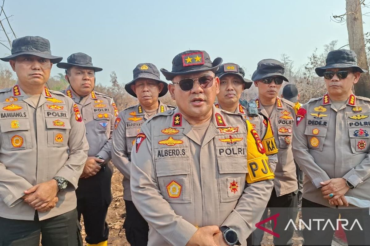 West Kalimantan Regional Police Handle 56 Forest and Land Fire Reports, Five Named Suspects