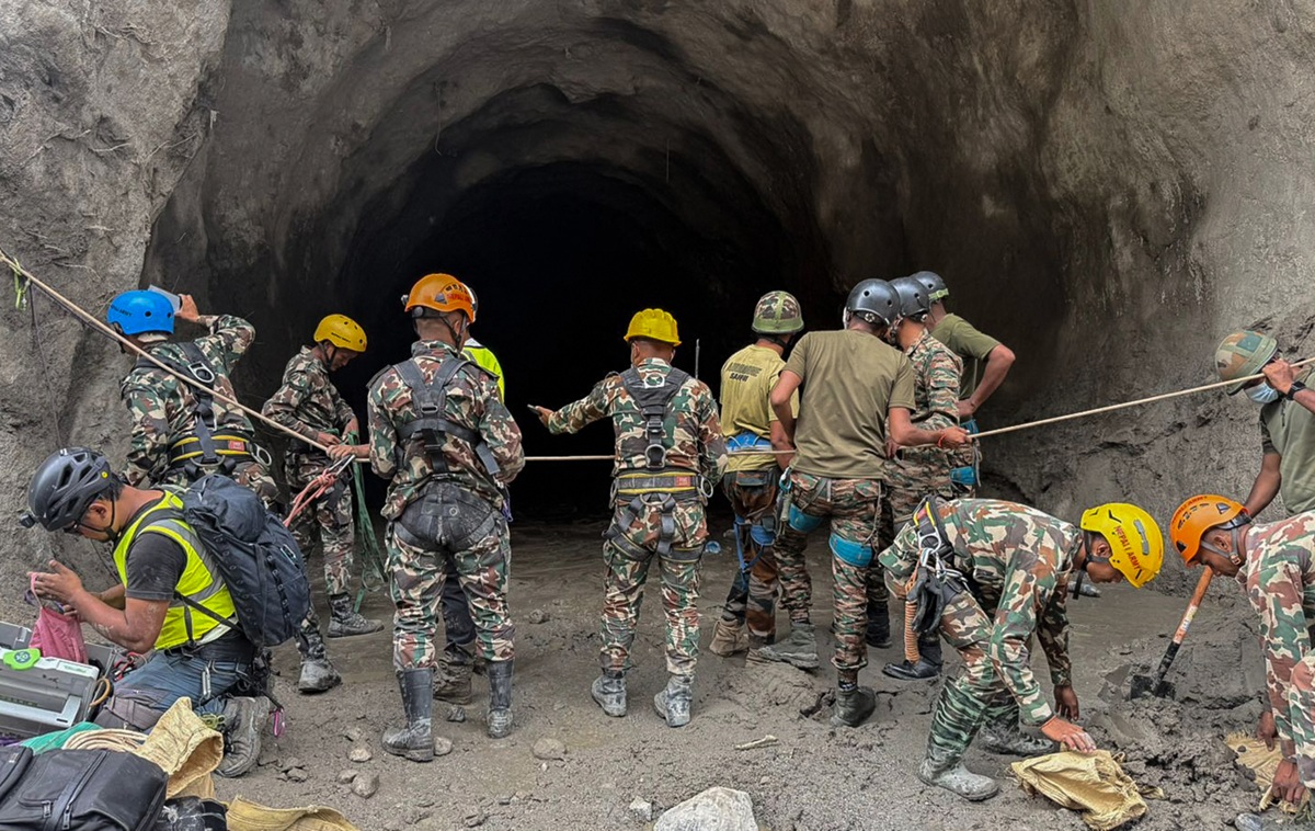 Race Against Time: Hundreds of Workers Still Trapped in Nepal Flood Tunnel