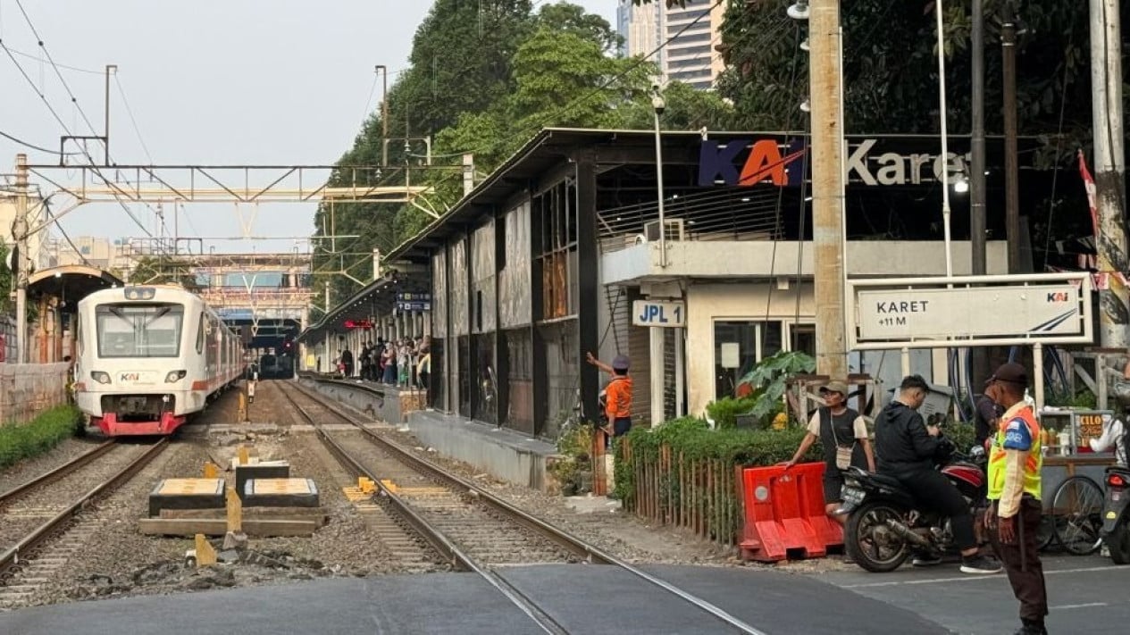 Origins of Karet Station, Officially Closed Today, Dating Back to 1922
