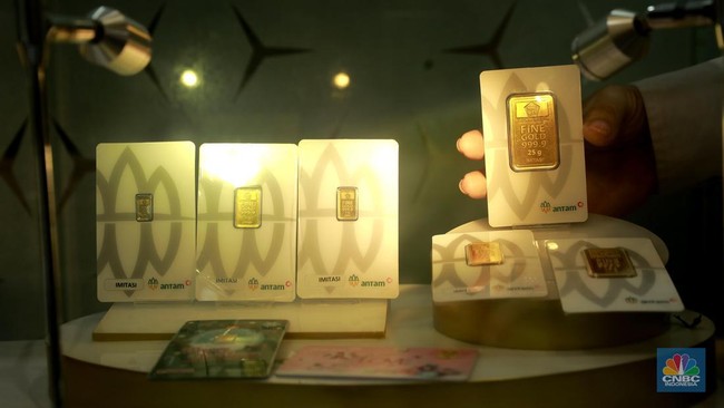 Antam Gold Price Falls Today, No Increase for 7 Days