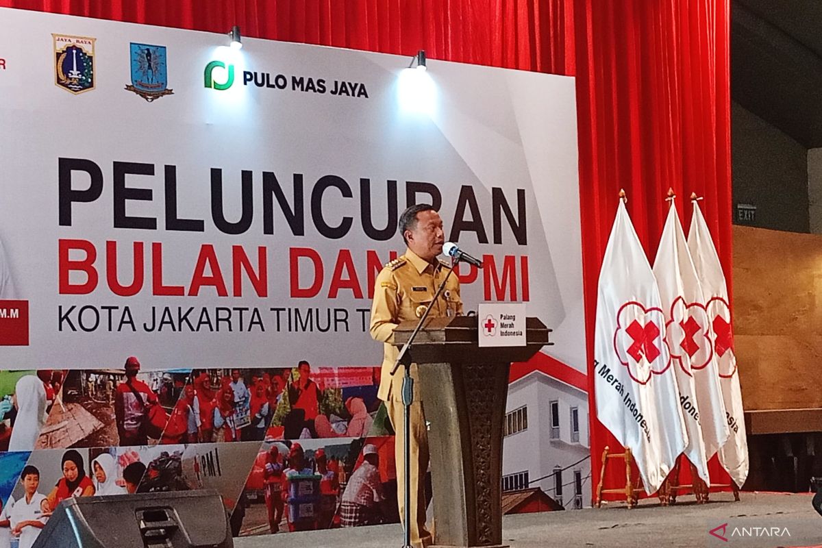 East Jakarta Administration States PMI Fundraising Month Strengthens Emergency Services