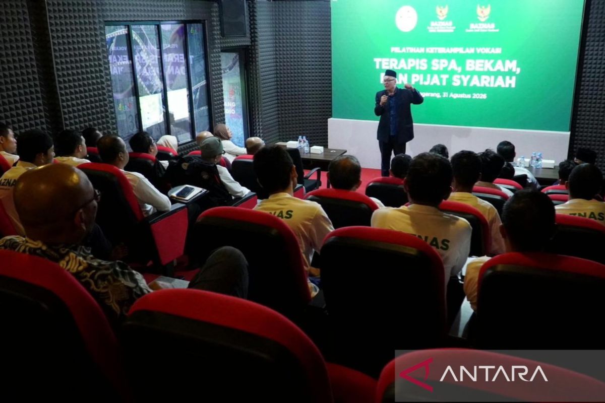 Baznas RI holds Sharia massage training for mustahik in Tangerang