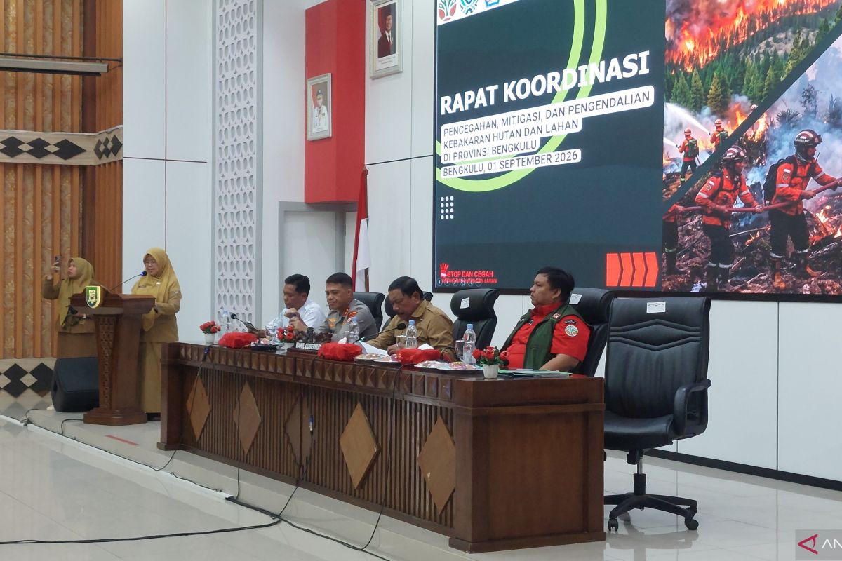 Bengkulu Provincial Government Records 1,350 Hotspots Until August 2026