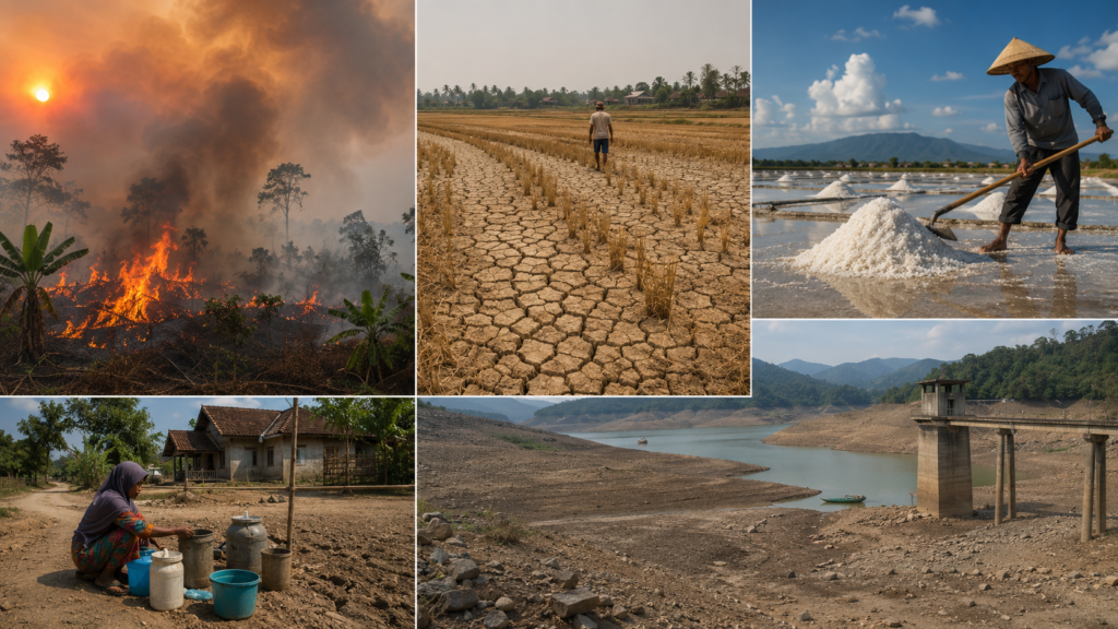 How does the 2026 El Niño compare with Indonesia’s worst drought years?