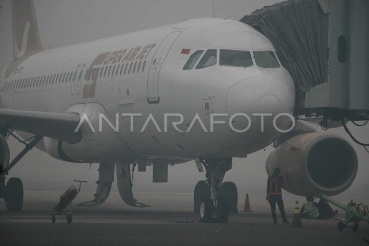 Tjilik Riwut Airport adjusts flight schedules amid heavy haze