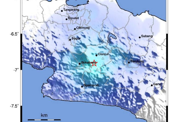 M4.3 Earthquake Hits Cianjur, Reaches Jakarta's Cibubur