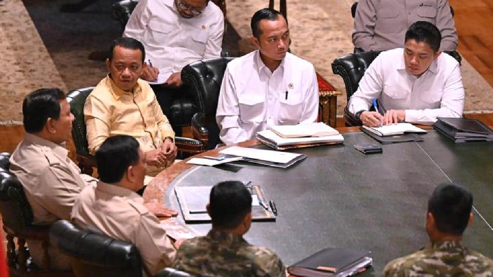 Prabowo Chairs Limited Meeting on Affordable, Decent Housing