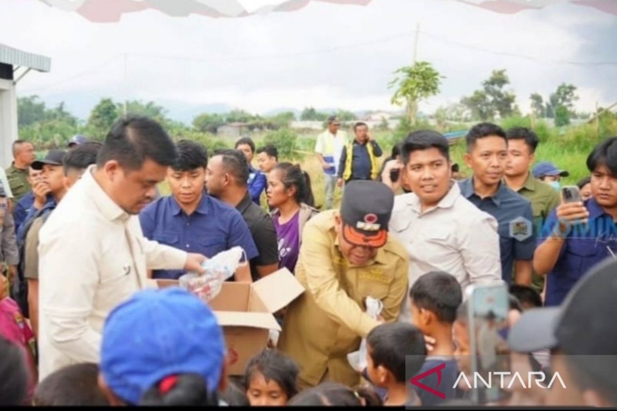 Governor ensures maximum handling of Sinabung refugees