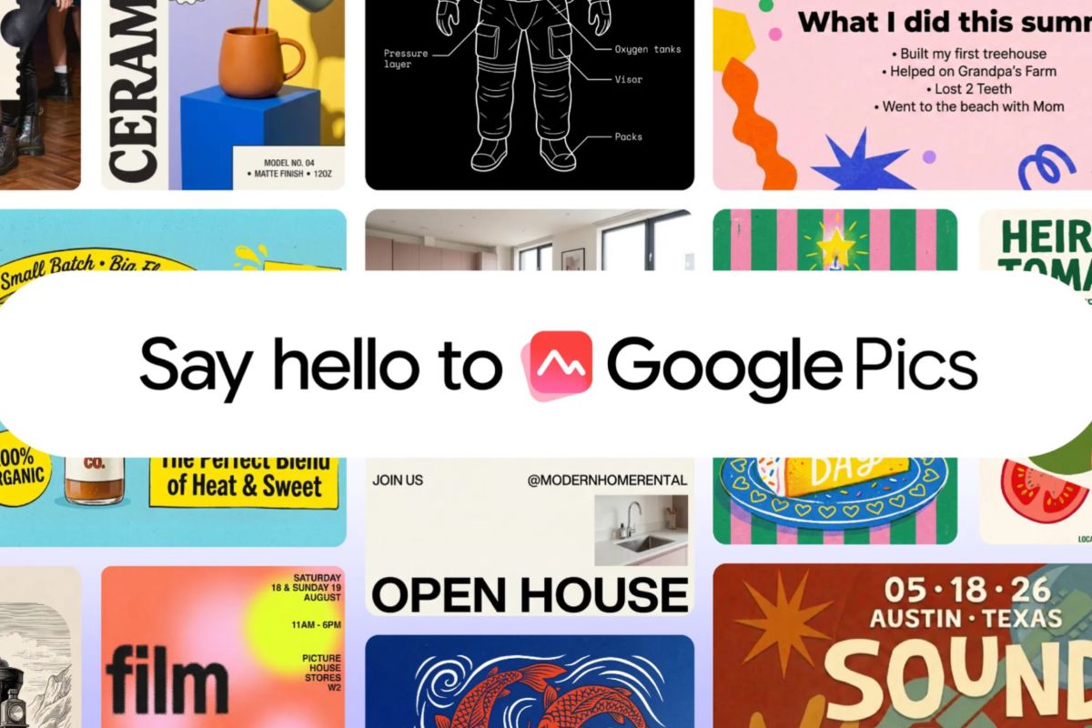 Google Challenges Canva with Release of Google Pics, Simplifying Design via AI Prompts