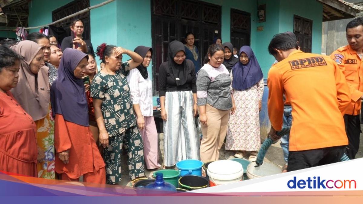 32,000 Residents in Pandeglang Affected by Drought, BPBD Dispatches Clean Water