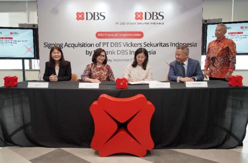 Bank DBS Indonesia Acquires 99 Per Cent Stake in DBS Vickers