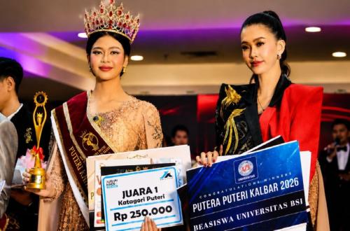 BSI University Pontianak Supports Putera Puteri Kalbar 2026
