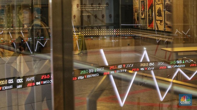 IHSG Closes Weak, Slips Slightly to Level 6,595.8