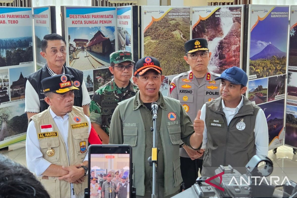 BNPB confirms wildfire spots in Jambi continue to decrease