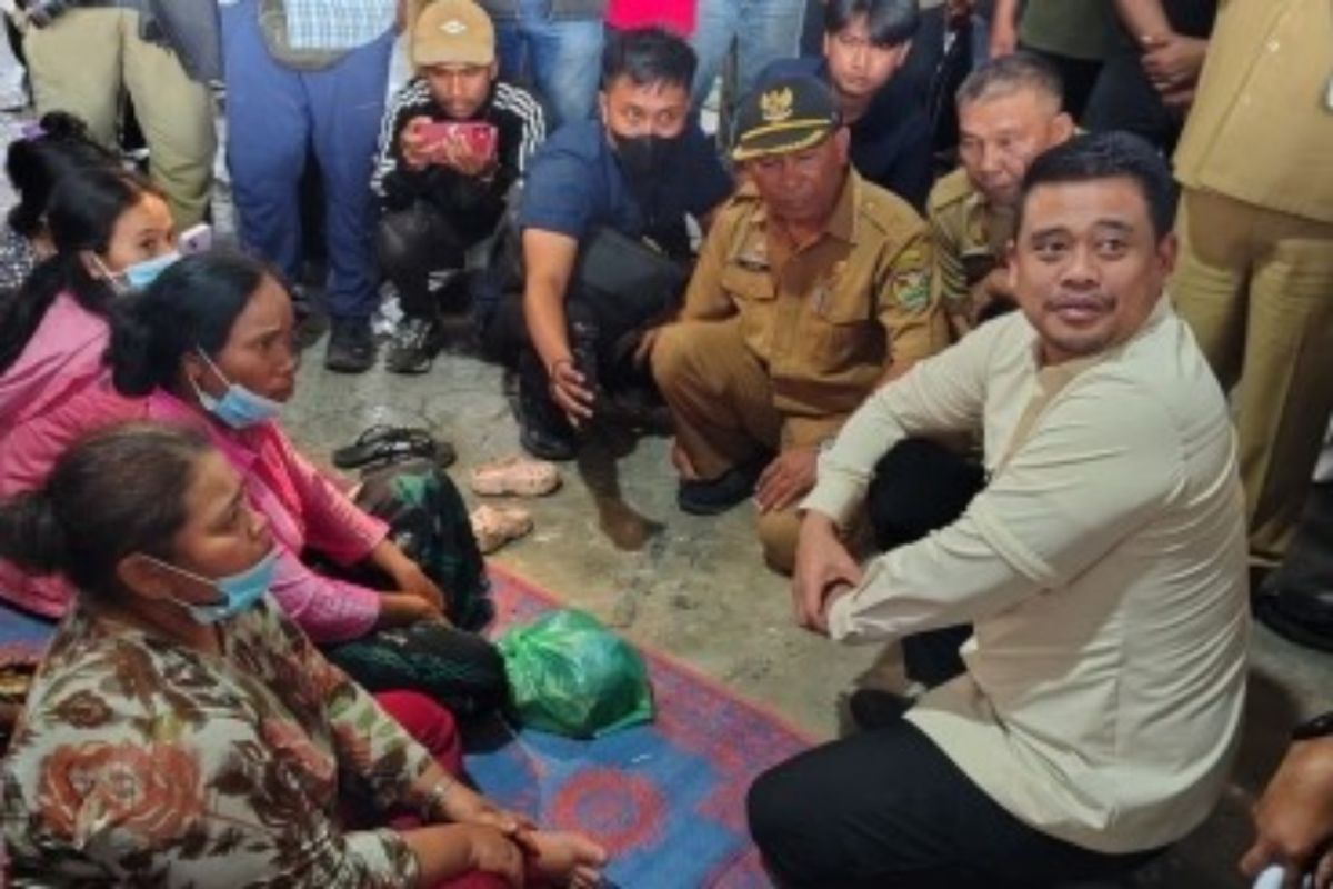 North Sumatra Disaster Management Agency records 211 families displaced by Mount Sinabung eruption