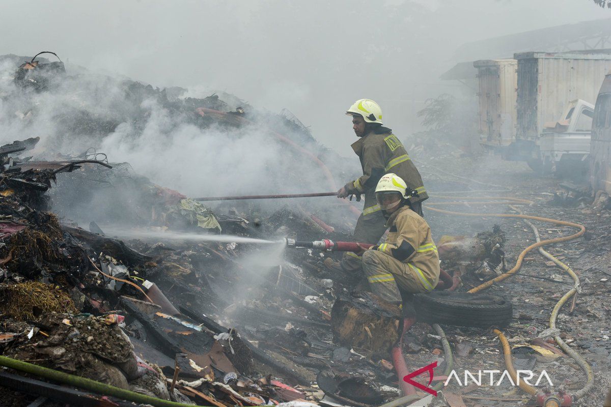 Fire intensity in West Jakarta increases by 9.51 per cent in 2026
