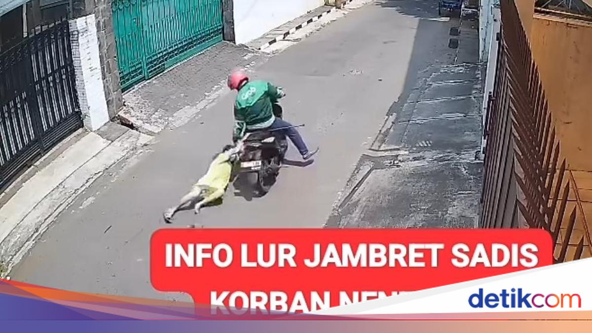 Snatch Thief Drags Elderly Woman in Semarang After Pretending to Ask for Directions