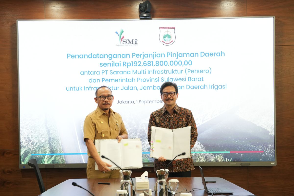 PT SMI allocates Rp192 billion for infrastructure and food security in West Sulawesi