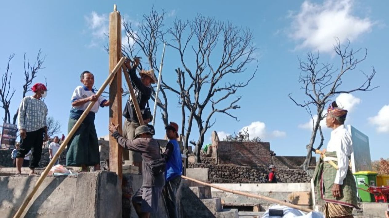 Sade Village Begins Reconstruction; Indigenous Villagers Perform Traditional Ceremony