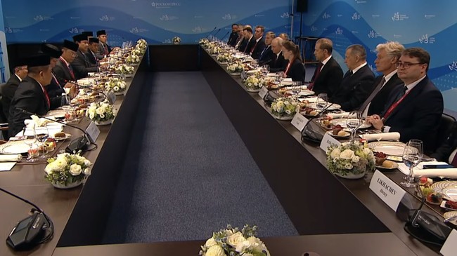 Prabowo Attends Luncheon with Putin, Delivers Key Message