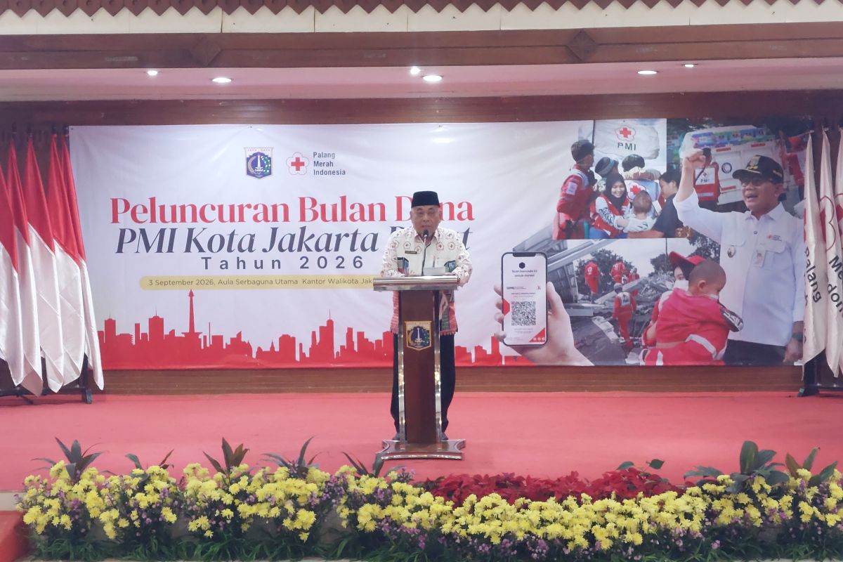 Central Jakarta PMI Targets Rp5.5 Billion for 2026 Fundraising Month