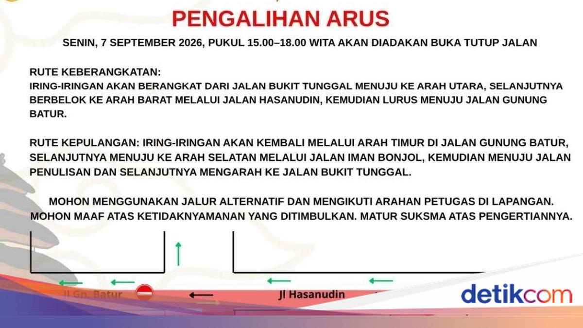 Denpasar Traffic to be Diverted During Ceremony at Puri Agung Gelogor