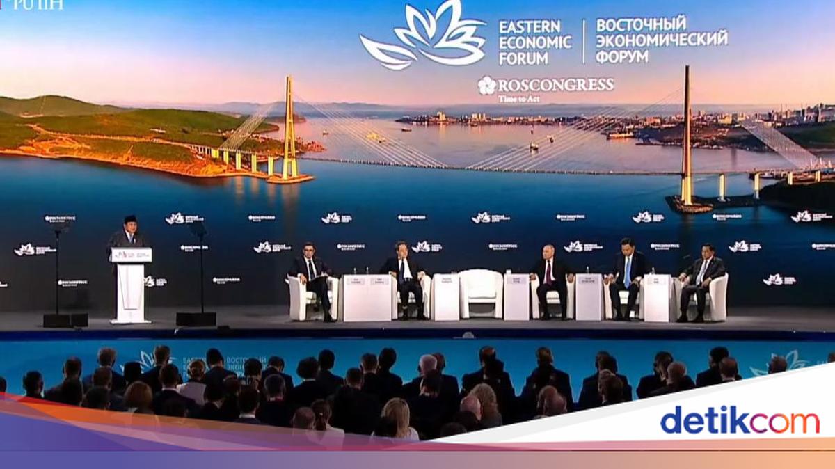 11th Russian EEF: Prabowo Explains Reasons for Implementing Free Nutritious Meal Programme