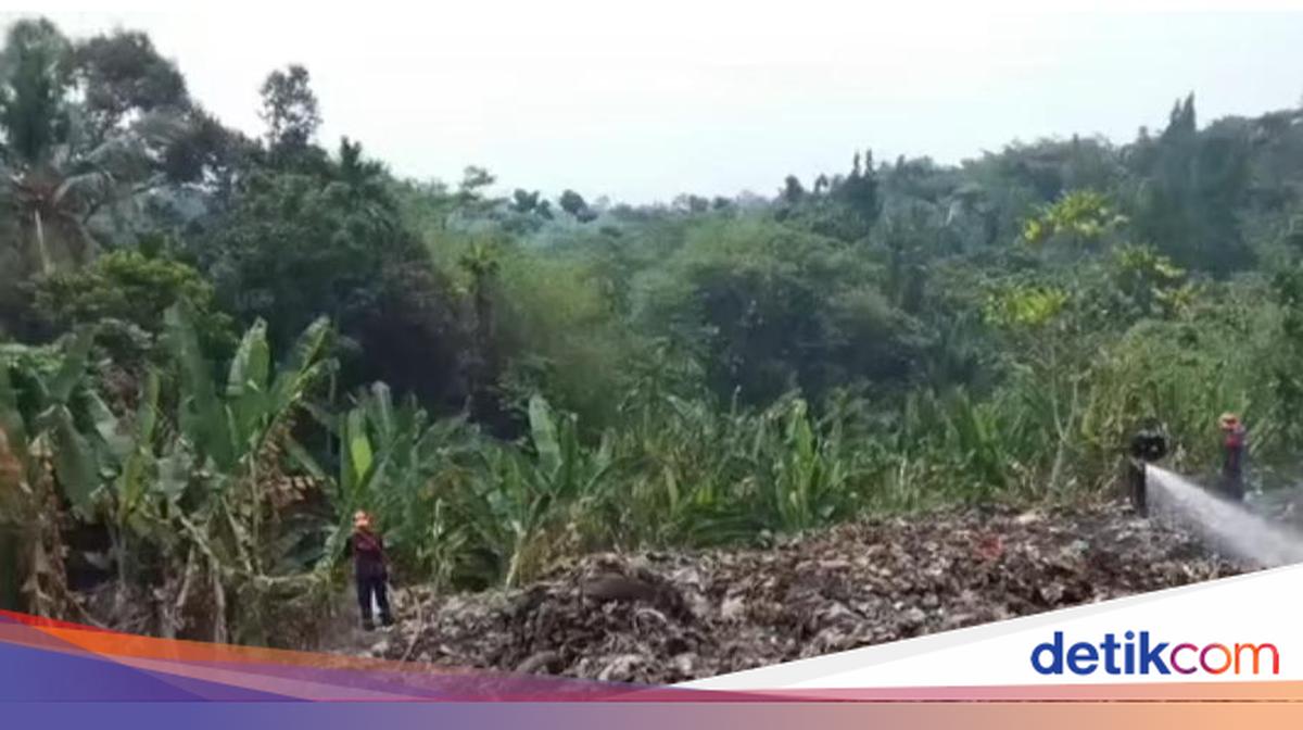 Fire at Bojong Canar Landfill in Pandeglang Finally Extinguished After Two Days