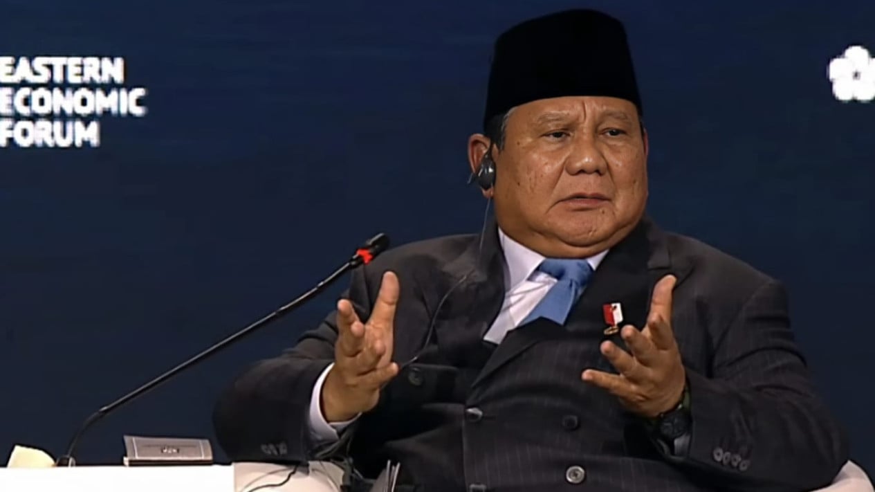 At EEF Forum, Prabowo Asserts ASEAN Nations Prefer Consultation over Confrontation