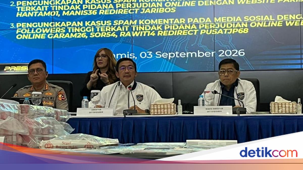 Bareskrim Uncovers 55 Online Gambling Cases Throughout 2026, 123 Suspects Arrested