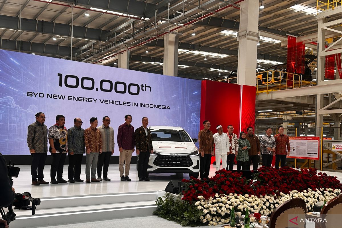 BYD Subang Factory Inaugurated; Battery Assembly in Indonesia Planned Next