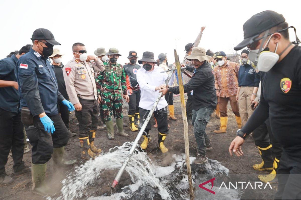 South Kalimantan Governor Calls for Widespread Implementation of Peatland Wetting Innovation