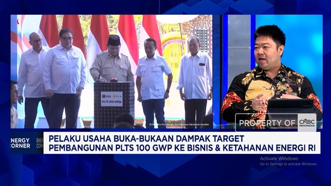 Prabowo to Develop 100 GWp Solar Power Plants; Business Leaders Call for Easier Regulations