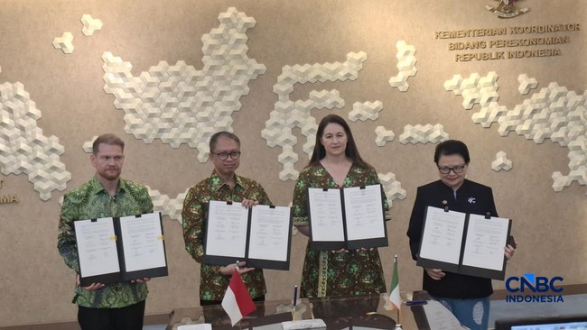 Indonesia and Ireland Sign LoI, Aiming for Cooperation in AI to Clean Energy